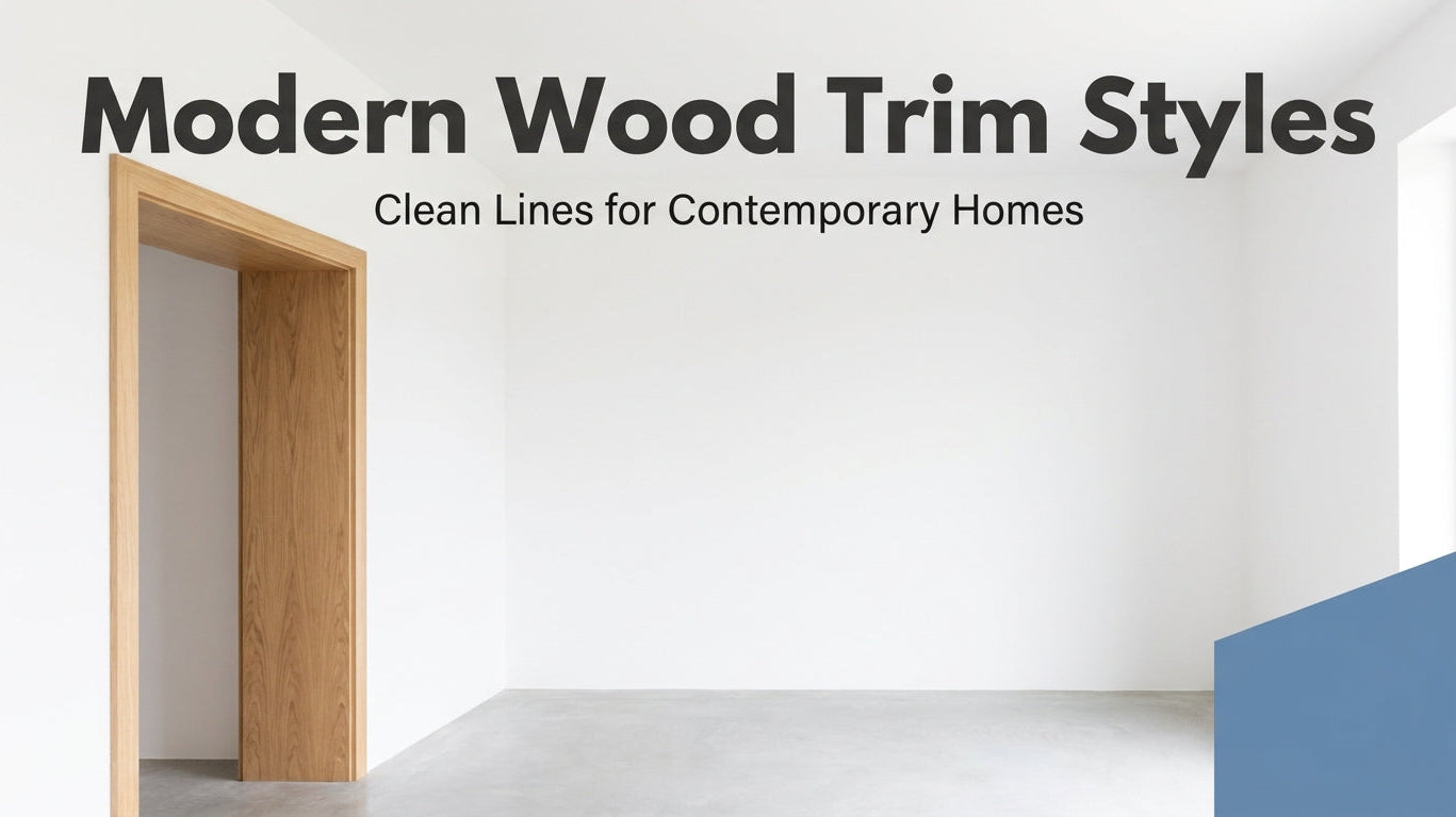 Modern Wood Trim Styles for Contemporary Designs