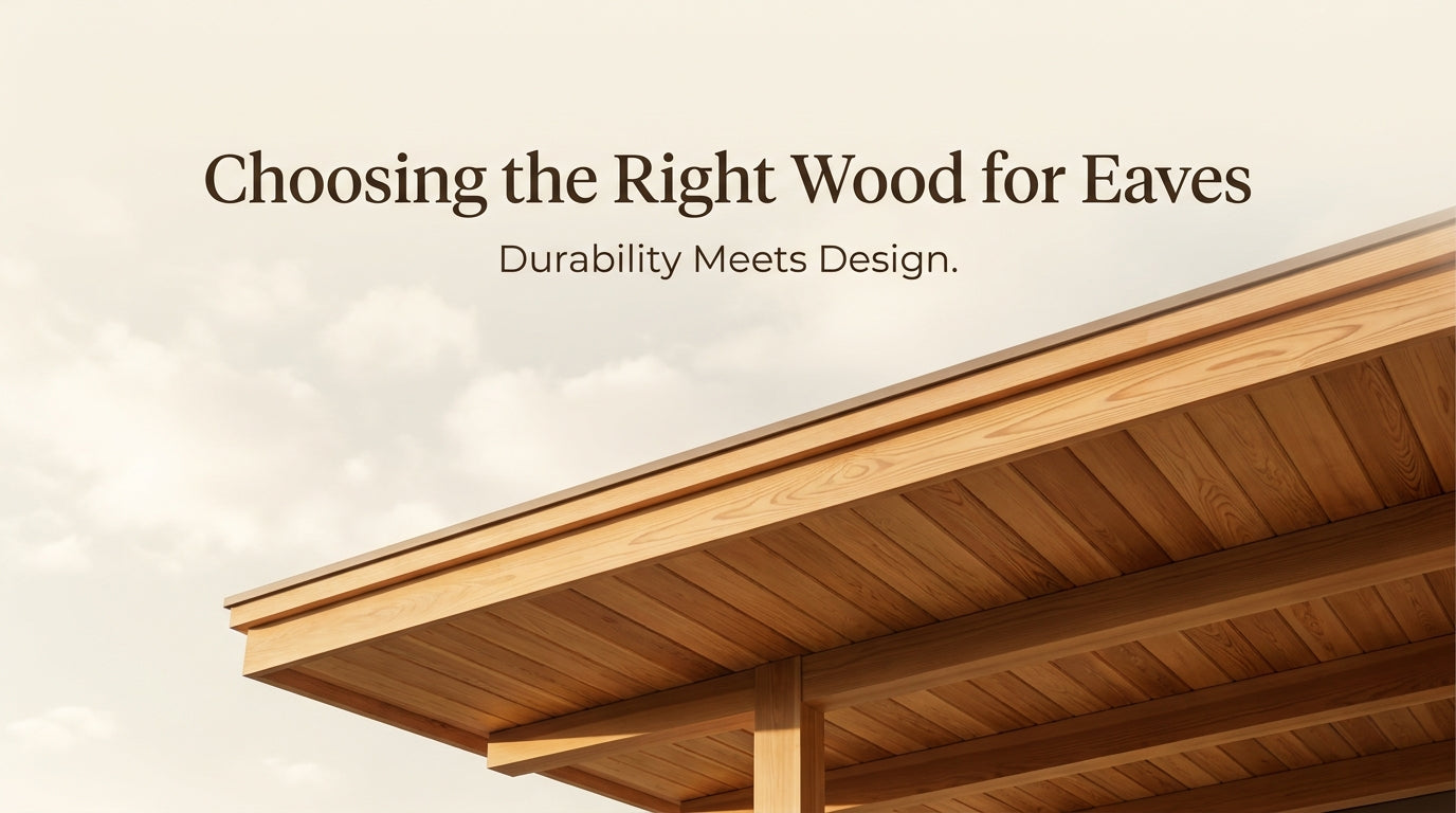 What Is the Best Wood for Eaves?