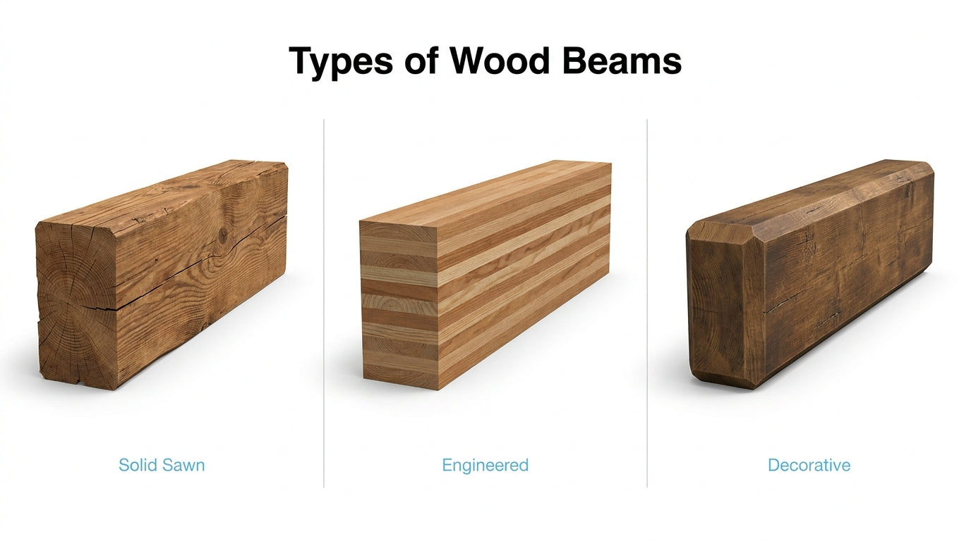 Different Types of Wood Beams