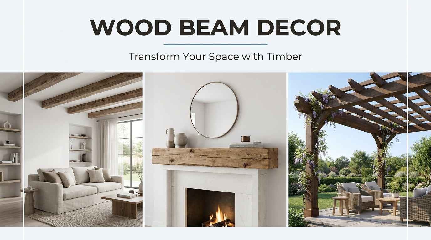 Wood Beam Decor Ideas & Faux Timber Beam Guide