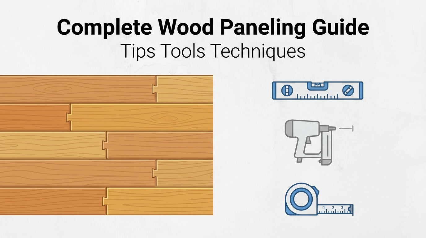 Wood Paneling Installation Tips & Tricks